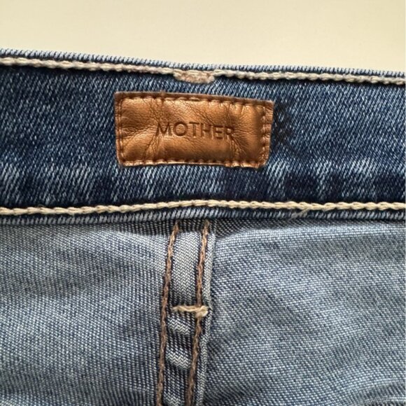 MOTHER Denim Playing Rough The Insider Flood Women’s size 31 - Picture 9 of 16